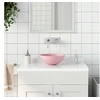 Image de Lavabo de Salle de Bain Rond Vasque à Poser de Toilette Lave-mains de Cuisine Salle Cosmétique Maison Intérieur 146977