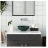 Image de Lavabo de Salle de Bain Rond Vasque à Poser de Toilette Lave-mains de Cuisine Salle de Cosmétiques Maison Intérieur 146981