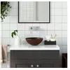 Image de Lavabo de Salle de Bain Vasque à Poser de Toilette Lave-mains de Cuisine Salle Cosmétique Maison Intérieur Céramique 146984