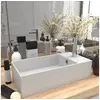 Image de Lavabo de Salle de Bain avec Trop-plein Vasque à Poser de Toilette Lave-mains de Cuisine Salle Cosmétique Maison 146987