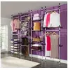 Image de Système de garde robe télescopique avec barres Aluminium