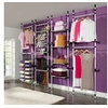 Image de Système de garde robe télescopique barres et étagère Aluminium