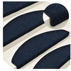 Image de Trapmatten zelfklevend 15 st 65x21x4 cm naaldvilt marineblauw322357