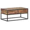 Image de Table basse 90x50x40 cm Bois d'acacia brut