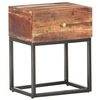 Image de Table de chevet 40x30x50 cm Bois d'acacia brut