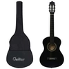 Image de Guitare classique avec sac de débutants et enfants Noir 1 2 34