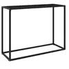 Image de Table console Noir 100x35x75 cm Verre trempé322812
