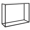 Image de Table console Blanc 100x35x75 cm Verre trempé322813