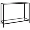 Image de Wandtafel 100x35x75 cm gehard glas transparant322835