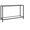 Image de Wandtafel 120x35x75 cm gehard glas transparant322839