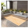 Image de Buitenkleed ARAKIL 120x180 cm PP oranje en wit310461