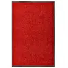 Image de Paillasson lavable Rouge 60x90 cm