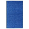 Image de Paillasson lavable Bleu 90x150 cm