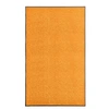 Image de Paillasson Lavable Tapis de Couloir Paillasson d'Entrée Tapis de Porte Tapis de Bienvenue Intérieur Extérieur Antidérapant Orange 90x150 cm