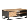 Image de Table basse 90x50x35 cm Bois d acacia massif