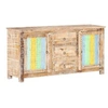 Image de Buffet 151x40x75 cm Bois d acacia brut