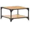 Image de Table basse 60x60x35 cm Bois de manguier massif
