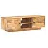 Image de Meuble TV 116x30x35 cm Bois de manguier solide
