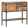 Image de Buffet 85x30x80 cm Bois de manguier brut