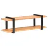 Image de Meuble TV 130x40x40 cm Bois d acacia solide
