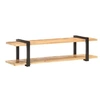 Image de Meuble TV 160x40x40 cm Bois massif de manguier brut