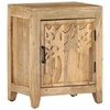 Image de Table de chevet 40x30x50 cm Bois de manguier massif