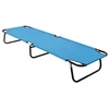 Image de Ligbed inklapbaar staal turquoiseblauw310348