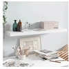 Image de Wandschap zwevend 90x23,5x3,8 cm MDF hoogglans wit323754