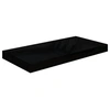 Image de Wandschap zwevend 50x23x3,8 cm MDF hoogglans zwart323766