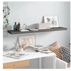 Image de Wandschap zwevend 120x23,5x3,8 cm MDF hoogglans grijs323799