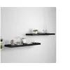 Image de Wandschappen zwevend 2 st 90x23,5x3,8 cm MDF zwart323839