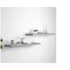 Image de Wandschappen zwevend 2 st 90x23,5x3,8 cm MDF grijs323860