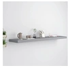Image de Wandschap zwevend 120x23,5x3,8 cm MDF grijs323862