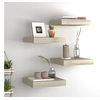 Image de Wandschappen zwevend 4 st 23x23,5x3,8 cm MDF eikenkleurig323867