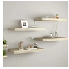 Image de Wandschappen zwevend 4 st 50x23x3,8 cm MDF eikenkleurig323873