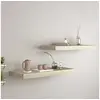 Image de Wandschappen zwevend 2 st 60x23,5x3,8 cm MDF eikenkleurig323875