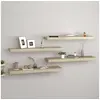 Image de Wandschappen zwevend 4 st 80x23,5x3,8 cm MDF eikenkleurig323879