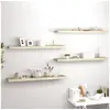 Image de Wandschappen zwevend 4 st 120x23,5x3,8 cm MDF eikenkleurig323885