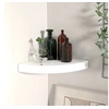 Image de Hoekschap zwevend 25x25x3,8 cm MDF hoogglans wit323886