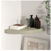 Image de Etagère d angle flottante chêne 35x35x3,8 cm MDF