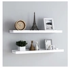 Image de Fotoplanken 2 st 80x9x3 cm MDF wit323930