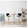Image de Tabourets de bar 2 pcs marron similicuir