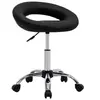 Image de Chaise de travail roulante Noir Similicuir323664