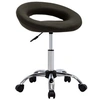 Image de Werkstoel rollend kunstleer bruin323666