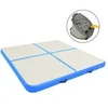 Image de Tapis gonflable de gymnastique avec pompe 200x200x20cm PVC Bleu