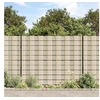 Image de vidaXL Tuinscherm 70x0,19 m PVC cràmekleurig147856