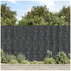 Image de vidaXL Tuinscherm 70x0,19 m PVC grijs147865