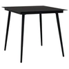 Image de Table a manger fixe sans tiroir carre en Bois L 80 cm