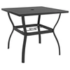Image de Table de jardin Anthracite 81,5x81,5x72 cm Acier
