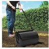Image de Rouleau à gazon Noir 63 cm 50 L